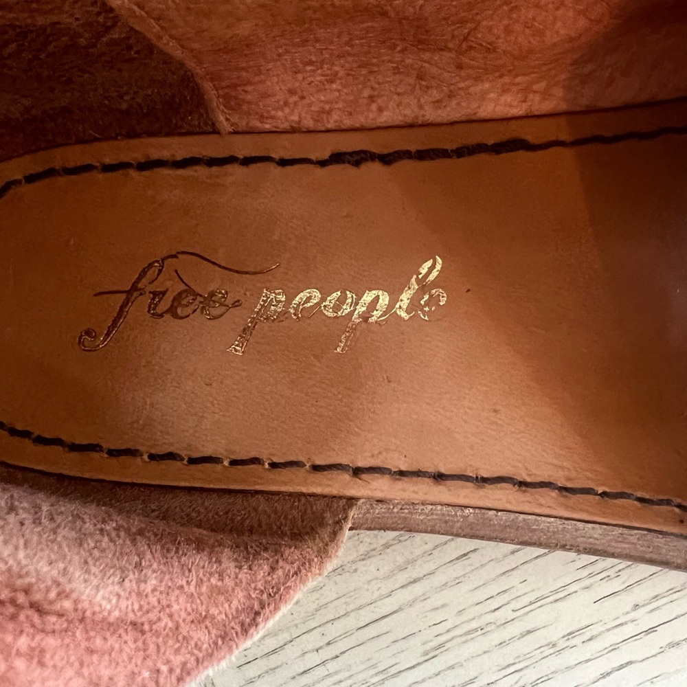 Free People Brown Leather Sandals - Picture 2 of 5